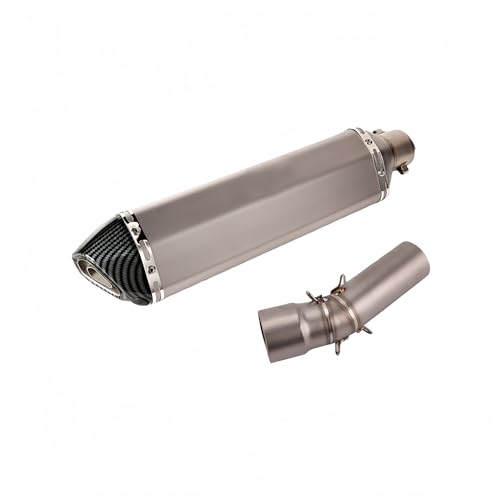 Tube de liaison 51mm et silencieux pour échappement moto BMW F650GS idéal pour les voyages en duo