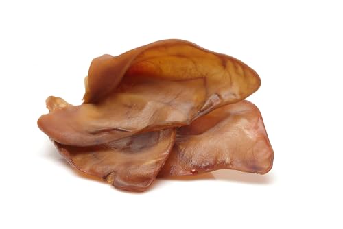 Frigera Schweineohren 30 St. 1260g – Natürlicher Hundesnack, Gluten- und Getreidefrei, Langlebiger Kauspaß