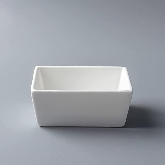 White Ceramic Sugar Packet Holders, Set of 4