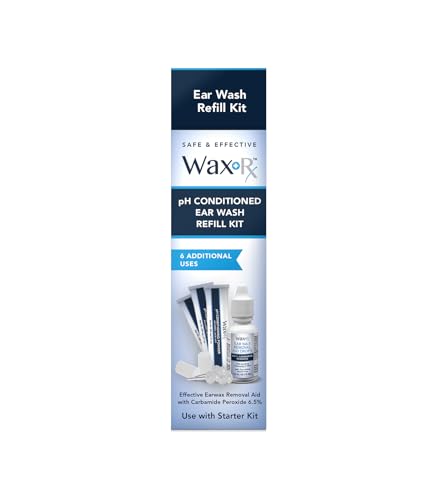 Doctor Easy Wax-Rx Ph Conditioned Ear Wash Refill Kit 1.7 Ounce