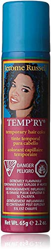Jerome Russell Temporary Spray naranja 2.2 oz pack de 3 miniatura 1