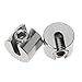 FUNOMOCYA 2pcs Wire Rope Clamp Wire Clamp Wire Rope Cable Stainless Steel Bolts Fasteners for Wire Rope Wire Rope Fasteners Cable Clamp for Wire Rope 316 Stainless Steel Electric Wire Winch