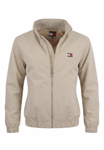 Tommy Jeans Herren Windbreaker Jacke mit Stretch-Bündchen und -Saum, Beige (Classic Beige), XXL – Ansicht 4