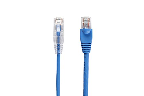 Cable Patch Ethernet Cat6 15 ft Negro y Azul Black Box miniatura 3