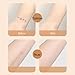 Tattoo Cover Up Tape, Ultra-Thin Coverage Invisible Stickers, Full Coverage Flesh-Colored Birthmarks Scars Stickers Waterproof Natural Concealer Stickers,6 Count (Pack Of 1)
