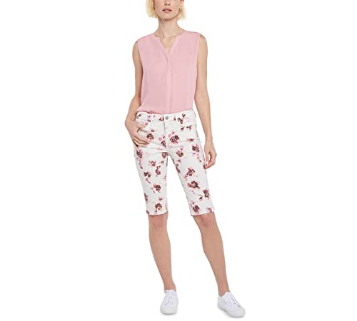 NYDJ Women's Bike Capris W/Rivet Sideseam In Bonnieux