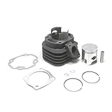 Kit cylindre à gros alésage adapté au cylindre de 40mm 47mm 48mm 10mm, JOG 50 50CC 70CC 75CC 80CC 3KJ 1P40QMB CPI Keeway Yiying ATV Buggy Scooter pièces(75CC 12mm Pin)