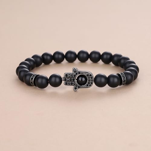 COAI Hamsa Hand Bracelet, Evil Eye Protection Bracelet for Men Women3