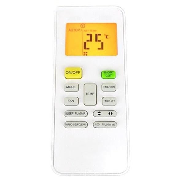 Télécommande pour climatiseur Midea MSN-24CRDN1 prête à l'emploi