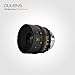 DULENS APO Mini Prime 31mm T2.4 Cine Lens Large Aperture Manual Focus (Black, EF)