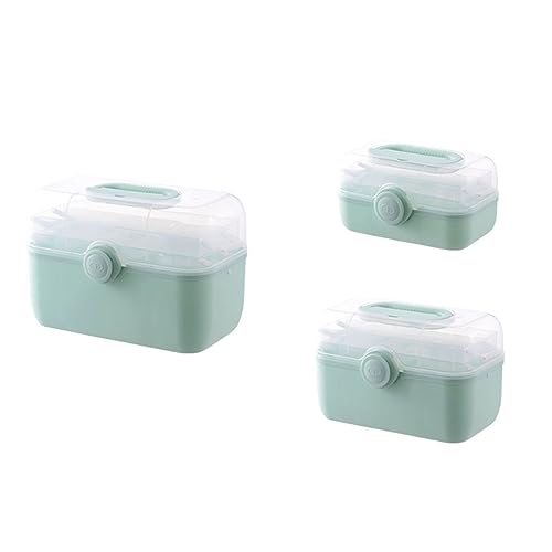 Boîte de rangement pour médicaments portable avec poignée - 6