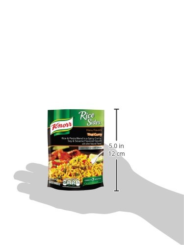 Image of Knorr Menu Flavors Rice Sides, Thai Curry 5.8 oz (Pack of 12)