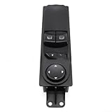 Honseadek für Fenstersteuerungs-Einstellschalter A9065451213 für Sprinter W906, elektrischer Glashebeknopf für Autotür für Fensterersatz, Schwarz
