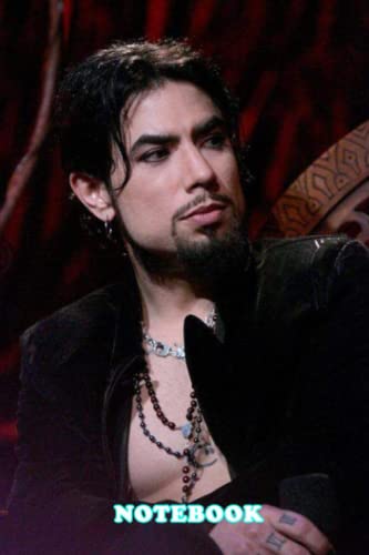 Notebook : Dave Navarro Red Hot Chili Peppers Notebook Lined