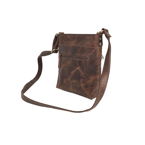 Image of Genuine Leather Sling Bag for Men, Stylish and Spacious Side Bag for Men, Crossbody Bag for Men Daily Use