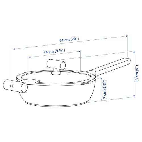 Sauteuse ProTuning KLIPPFISK 24 cm : finis les aliments qui attachent - 8