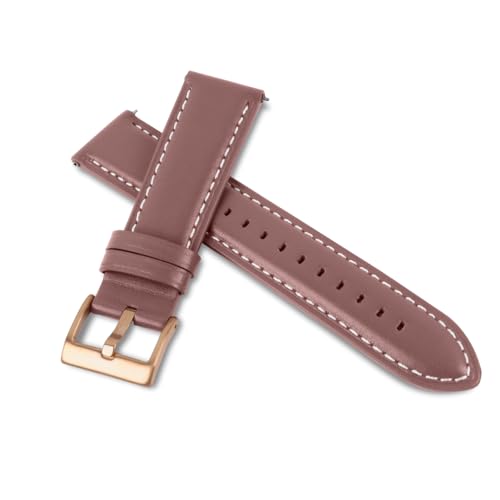 RanBluu 22mm Correa compatible con Amazfit T-Rex 3 Pro 48 mm/Balance 2/Bip 6 /Bip 5, Cuero de Repuesto Correa para Mujer Hombre, Banda para Amazfit Balance/GTR 4/GTR 3 Pro/GTR 3, Rosa