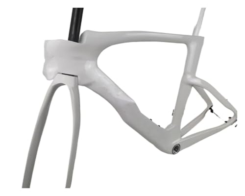 Cuadro de bicicleta de carretera de carbono TT con freno de disco de montaje plano, eje pasante Ultegra Di2 de 12x142 mm y ruedas de 700C.(Customize.1)