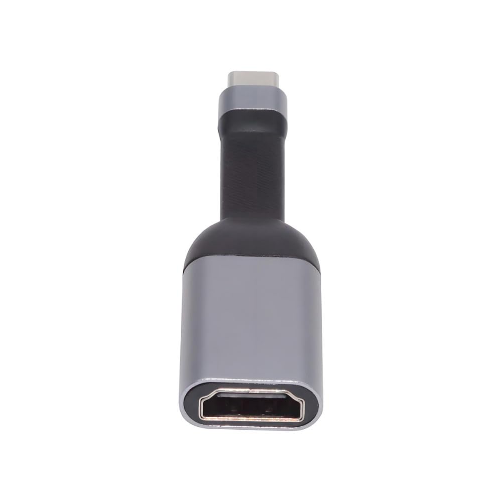 cablecc 4K 60hz USB-C Source to HDMI Sink HDTV Adapter Ultra Slim Flat Cable 1080p for Laptop Tablet Phone