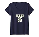 Women's Azzi Fudd - DAL 35 - Dallas Basketball V-Neck T-Shirt