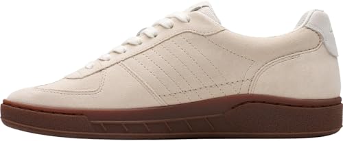 Clarks Clarks - Mens Craft Rally Ace Shoes, Color Off White Suede, Size: 9.5 M US
