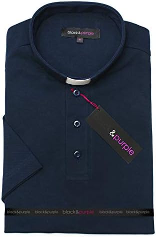 Clergy Polo Shirt Short Sleeve in Graphite Color
