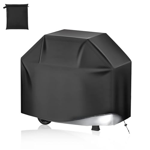 ZIJANG Abdeckhaube Grill, 80 x 66 x 100 cm Gasgrill Abdeckung Wetterfest, Schwarz Polyester Grill Abdeckung Wetterfest, für Draußen, Drinnen, Balkon, Hof