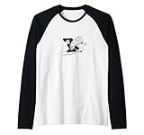Japanese spirit riding a surf. Stylized design