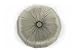 iperbriko Design Sitzsack aus Samt aus Metall, grau, 36 x 36 x 30 cm, Media