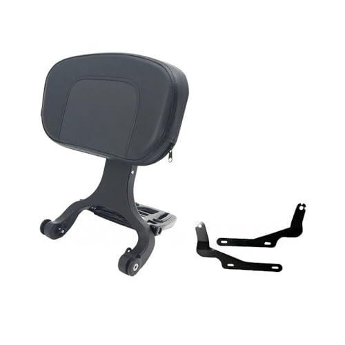 Dossier passager moto réglable et amovible double position pour Nightster RH-975 noir