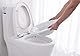 Sitzbad für die Toilette - Bidet Einsatz für Toilette - Tragbares Sitzbadewanne für Hämorrhoidenbehandlung, Wochenbettpflege, Schwangere und ältere Menschen - Vermeiden Kniebeugen (ca. 2,2 Liter)
