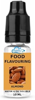 oceanevo® Food Flavoring 30ml Highly Concentrated Food Flavour – Natural Liquid Essence for Baking, Cooking, Sweets, Cakes, Shakes (Almond)