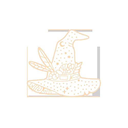 Broche en émail chapeau de sorcière pour customiser vos vestes et sacs