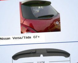 Spoiler OE Style for Nissan Versa Tiida Hatchback 07 08 09 10 11 12 13 14