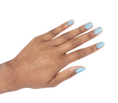 Duri Nail Polish, 107S, Cloud True Blue, Pastel Blue Shade, Semi Matte Finish, 5 Fl.oz. #TOP2