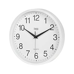 Teesa Orologio da parete analogico universale 25 cm TSA0037 bianco