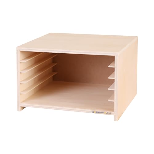 Image of MONTESSORI OUTLET Animal Puzzle Cabinet for 3-6 Years Montessori Education at School and Home