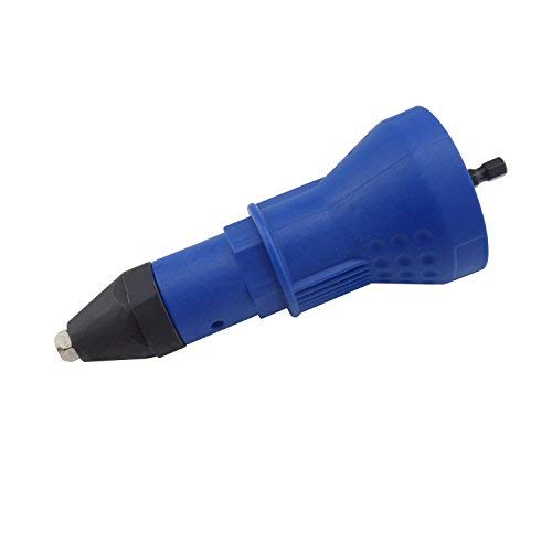 Buy Electric Rivet Riveter Nut Gun Adapter, Cordless Riveting Drill