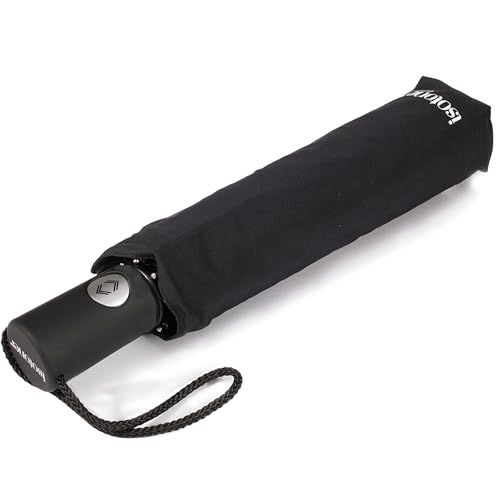 Isotoner Parapluie femme solide, ultra déperlant, à ouverture/fermeture automatique