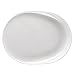 Thomas ONO Teller Oval 34 x 26 cm (Flach/Tief) Plato, Porcelana, Blanco, 32 x 32 x 3 cm