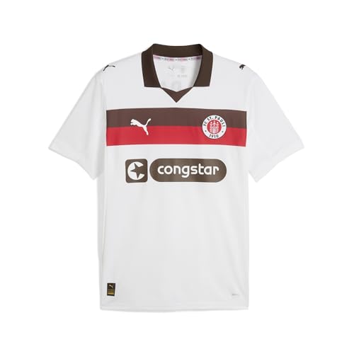 Maillot Away 25/26 FC St. Pauli Homme football PUMA blanc taille S au XXL