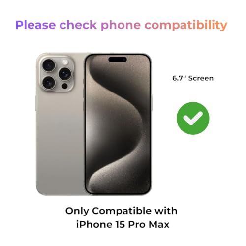Image of DPJ Borderless Military-Grade Tempered Glass for iPhone 15 Pro Max [6.7 inch] (Transparent) Case Friendly Full Screen Coverage [Borderless] [Pack of 1]
