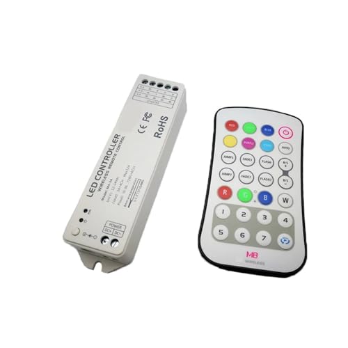 Variateur LED RGB RGBW 2.4GHz contrôleur ruban LED 4 canaux 12V 24V