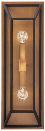 Hinkley Fulton Traditional Two Light Wall Sconce, Bronze