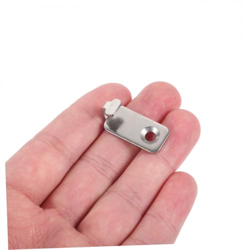 Image of Healifty 20pcs Painting Hangers Hooks Picture Hanging Nails Mirror Clips for Wall Mounting Picture Hanging Tool Frame Hangers Mirror Repair Hardware Poster Hanger Stainless Steel Silver