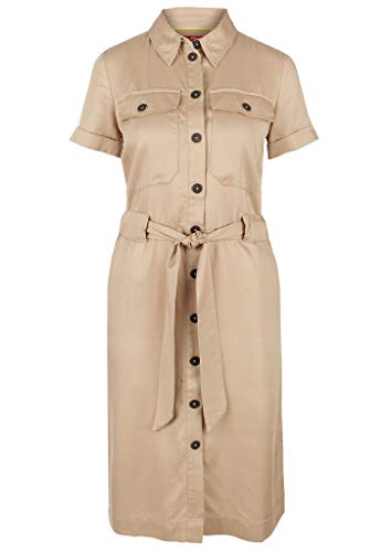 s.Oliver Kleid Vestito, 8402 Marrone, 48 Donna