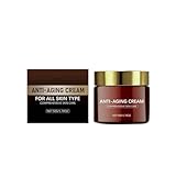 Anti Falten Creme, Anti-Aging Tagescreme für Gesicht, Straffende Feuchtigkeitscreme, Reduziert Trockenheit und Feine Linien für Alle Hauttypen (1Pc, 50g)