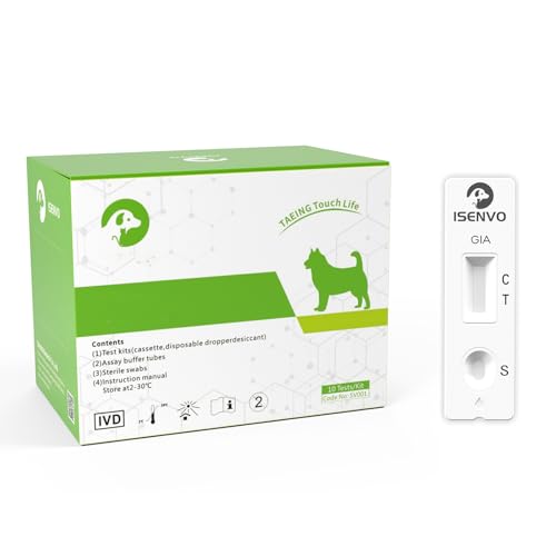 3Pcs Rapid Detection of Giardia in Dogs and Cats - Fast and Accurate