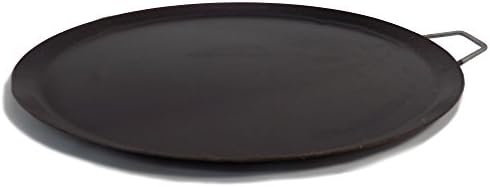 Ancient Cookware, Authentic Mexican Carbon Steel Comal Griddle, 15 Inches