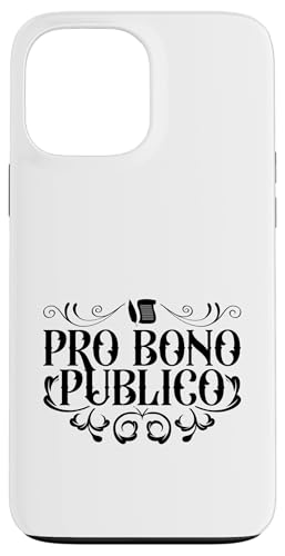 Latin - Pro bono publico Coque pour iPhone 13 Pro Max